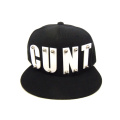 Casquettes noires de Snapback de chapeaux de Snapback de casquettes de camionneur de mode